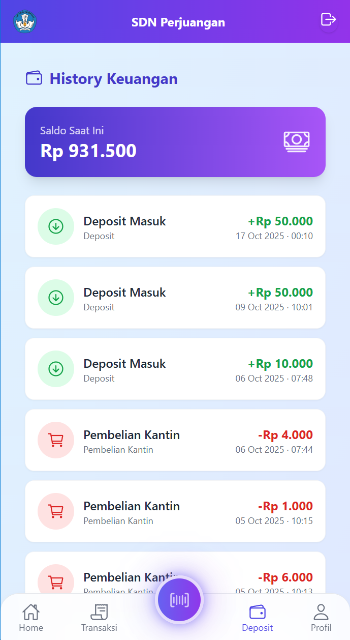 Preview Aplikasi PWA